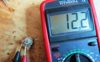Проверка сопротивления резистора с помощью мультиметра