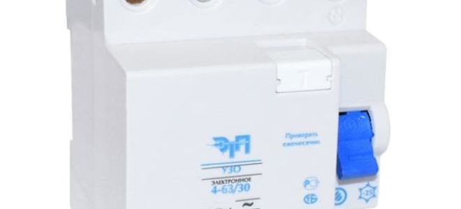Подключение узо, его разновидности и принцип работы