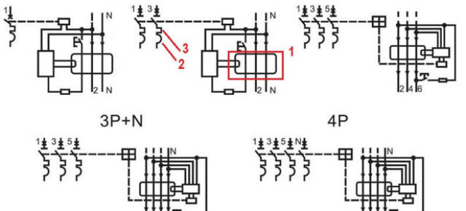 Дифференциальный автомат: устройство, принцип работы