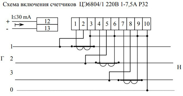 Электрический счетчик Энергомера ЦЭ6807П: параметры и межпроверчный интервал