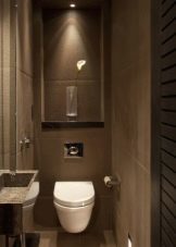 Освещение в туалете - классификация и монтаж