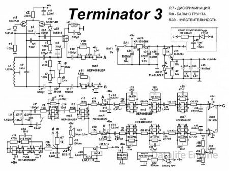 Изготовление металлоискателя Терминатор-3 своими руками: подробная инструкция