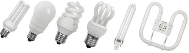 Типы ламп освещения: бытовые, уличные и другие