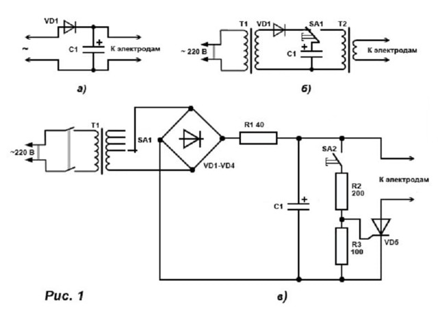 Самодельная сварка на конденсаторах: схема и описание аппарата