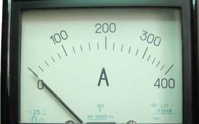 Измерение постоянного и переменного тока амперметром (ампервольтметром)