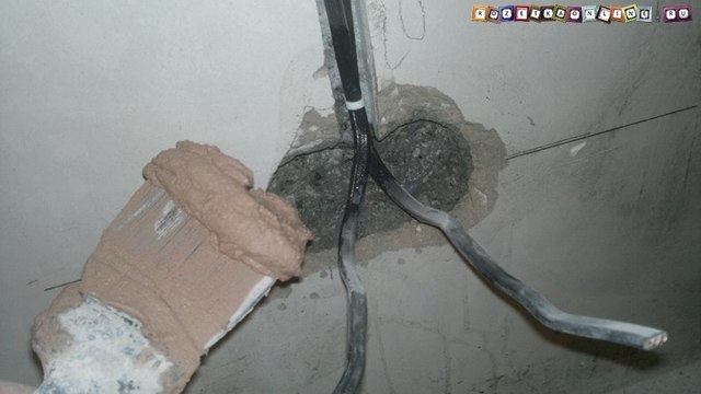 Установка розетки в бетонную стену - инструкция по монтажу