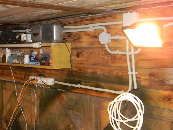 Электропроводка в гараже своими руками - типовая схема