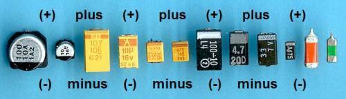Как определить не маркированный импортный электролитический sdm-конденсатор