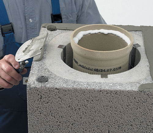 Керамический дымоход: устройство и монтаж канала из керамики