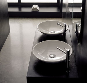 Накладная раковина на столешницу в ванную комнату: виды и установка