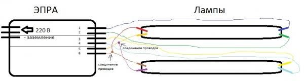 Что такое ЭПРА для люминесцентных ламп: как работает и схемы подключения