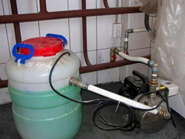 Заполнение системы отопления теплоносителем: технология