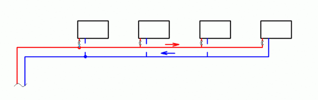 Системы отопления с насосной циркуляцией: схемы устройства и работы