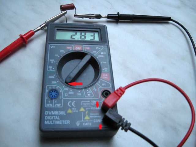 Как проверить конденсатор мультиметром: пошаговый иструктаж