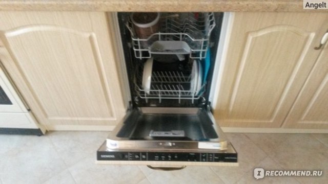 Посудомоечная машина siemens sr64e003ru: особенности встраиваемого вида