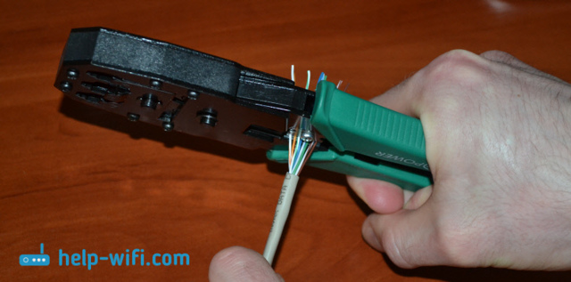 Как обжать интернет кабель rj-45 своими руками: варианты и порядок обжима коннектора для интернета