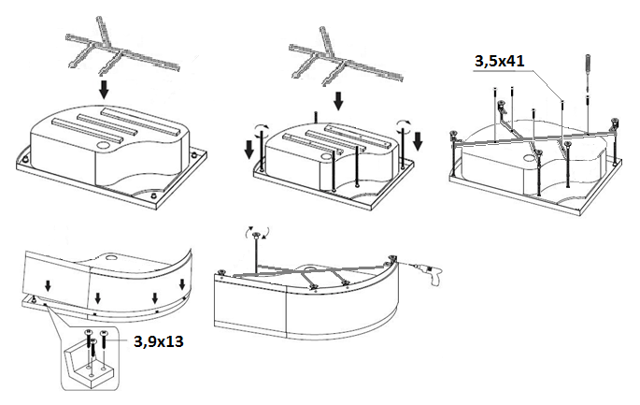 Поддон из плитки для душевой кабины: инструкция по сборке своими руками