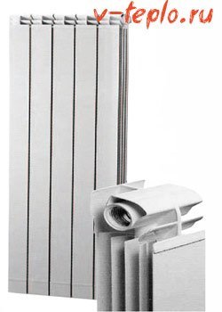 Алюминиевые радиаторы отопления: технические характеристики и монтаж