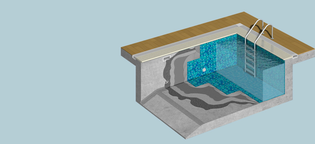 Гидроизоляция бассейна своими руками под плитку: технология работ