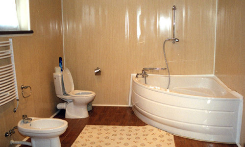 Ванная комната из пластиковых панелей: виды панелей и советы по отделке