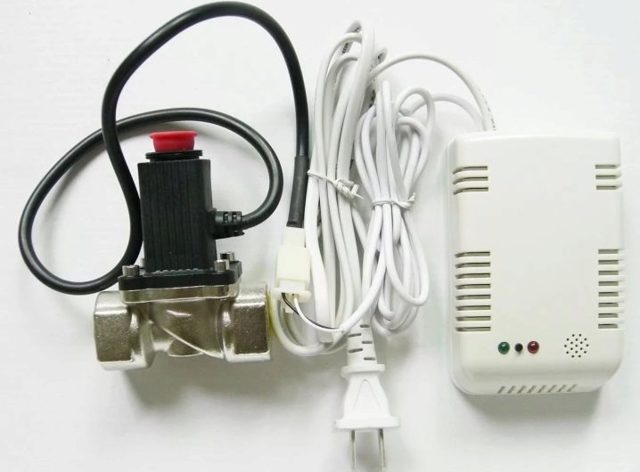 Датчик утечки газа с клапаном отсекателем: виды, устройство, рекомендации по выбору и монтажу