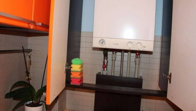 Как спрятать газовый котел на кухне: лучшие дизайнерские решения