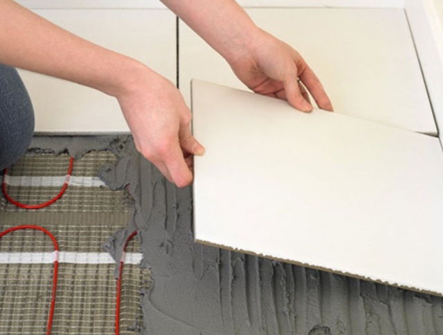 Электрический теплый пол под плитку: какой лучше - инфракрасный или кабельный