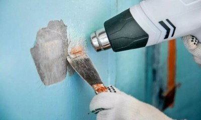 Как снять старую краску со стен: легкие и быстрые методы, подготовка, пошаговая инструкция, материалы и инструменты